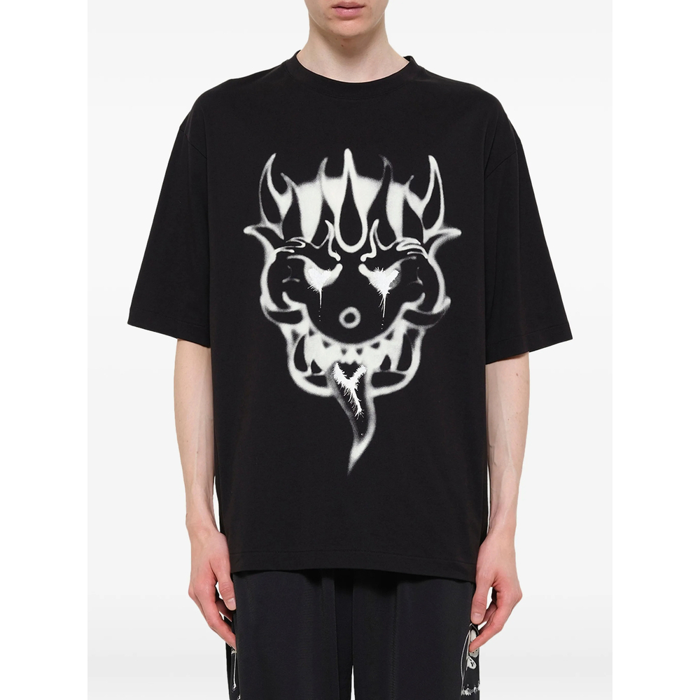 [Y-3] T-shirts Short Sleeve FW26 KQ8596  BLACK