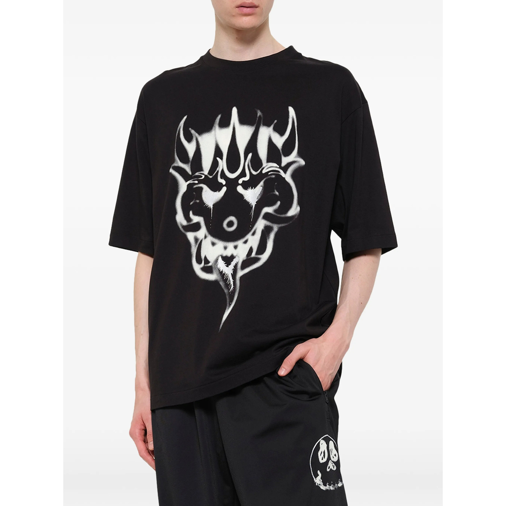[Y-3] T-shirts Short Sleeve FW26 KQ8596  BLACK