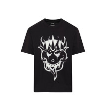 [Y-3] T-shirts Short Sleeve FW26 KQ8596  BLACK
