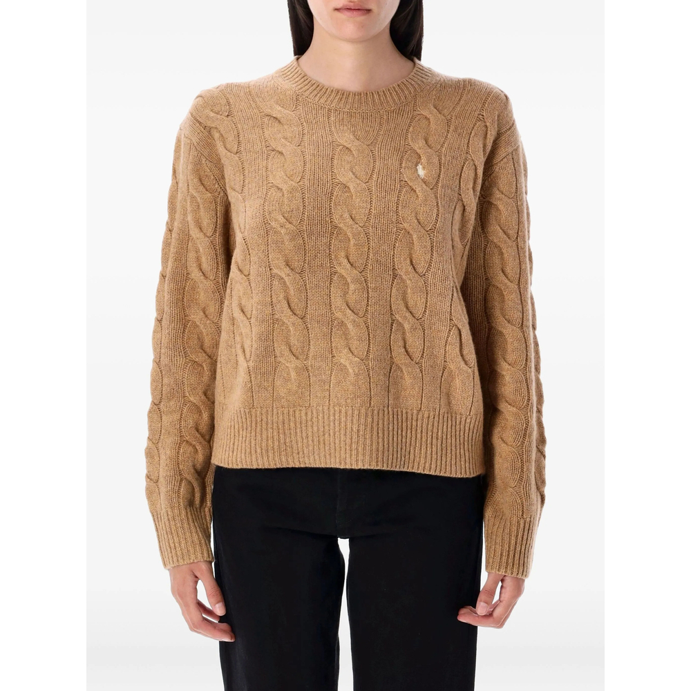 [Ralph Lauren] Knitwear FW26 211A91216005  CAMEL