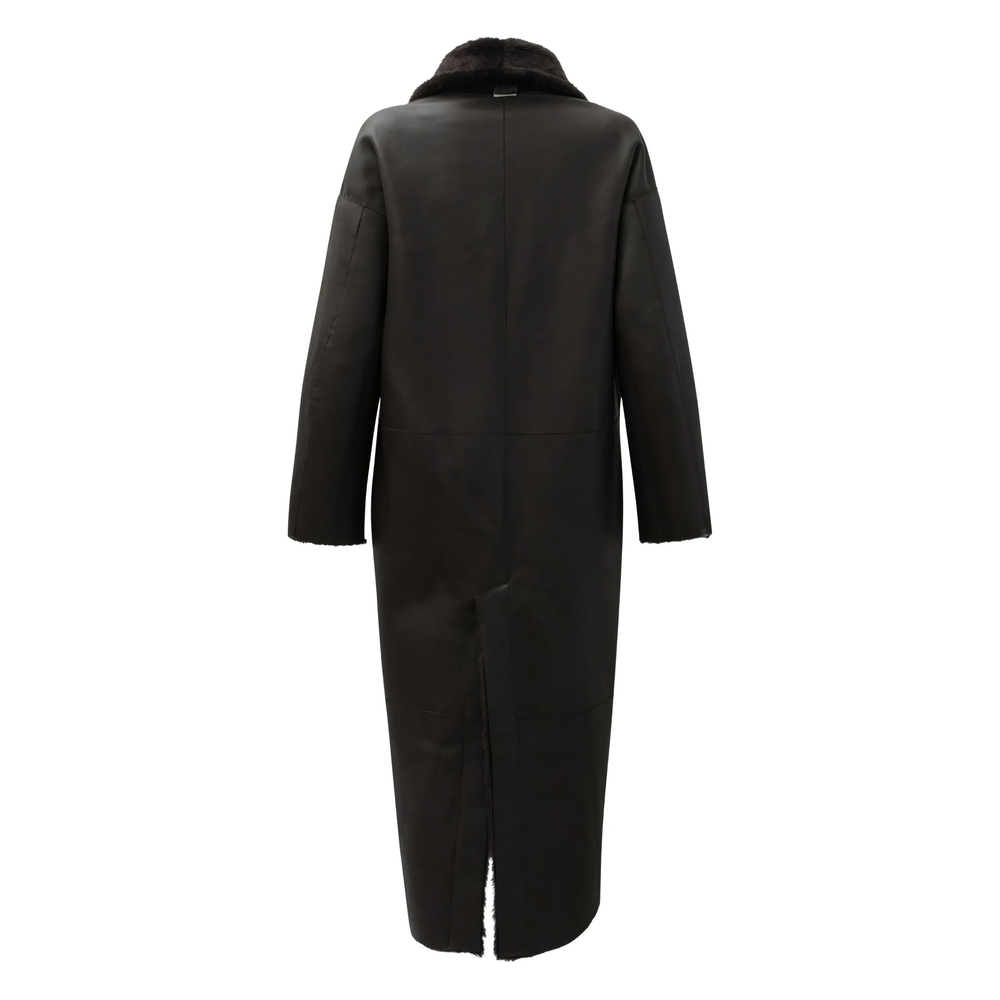 [Furling] Leather Jacket FW26 NELL  EBONY