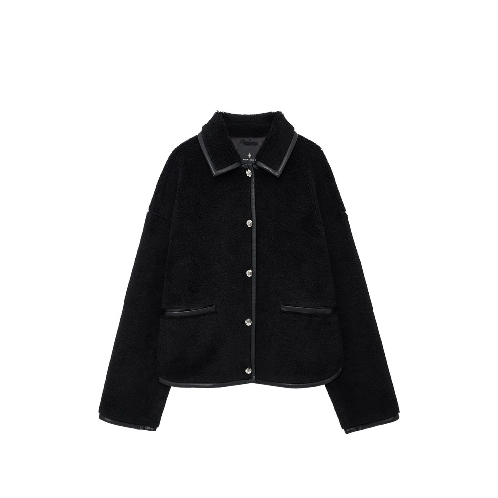 [Anine Bing] Jacket FW26 A-01-12771  BLK26