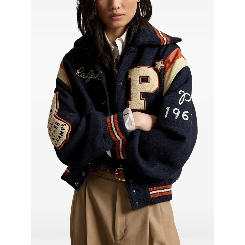 [Ralph Lauren] Bomber jacket FW26 211B16685001  NAVY