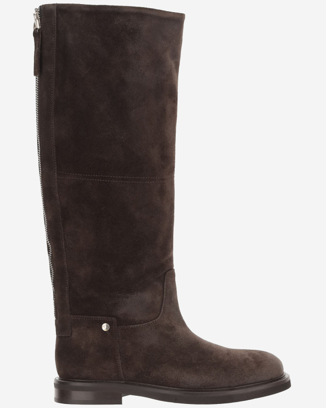 [Poeve] Ankle Boots FW26 EV01ZIPVELURTDM
