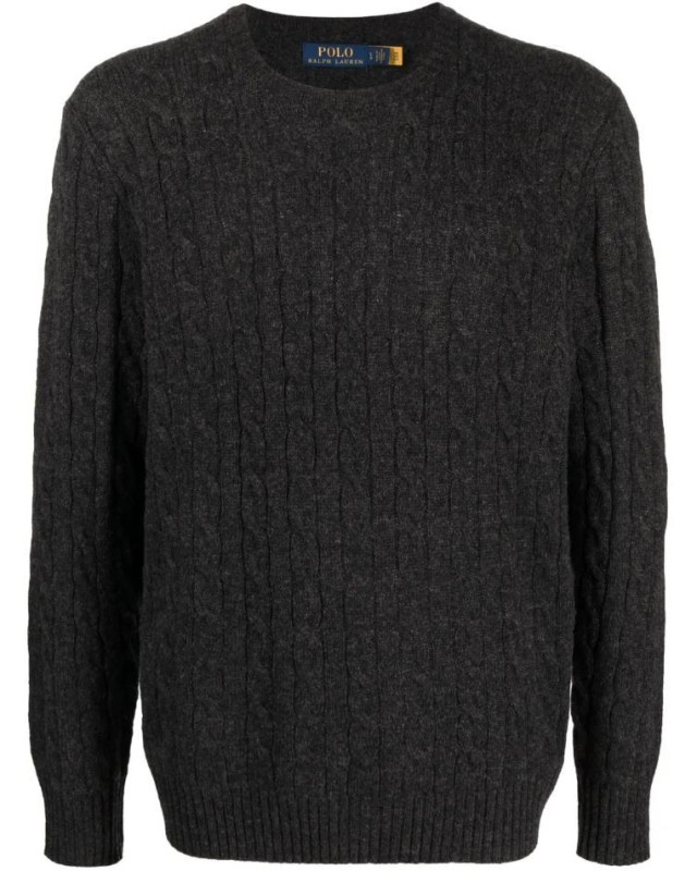 [Polo Ralph Lauren] Knitwear FW26 710876762013-DARKGRANITEHTHR