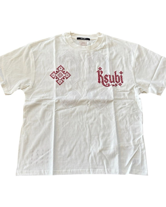[KSUBI] T-shirts Short Sleeve FW26 MPF26TE003-WHT