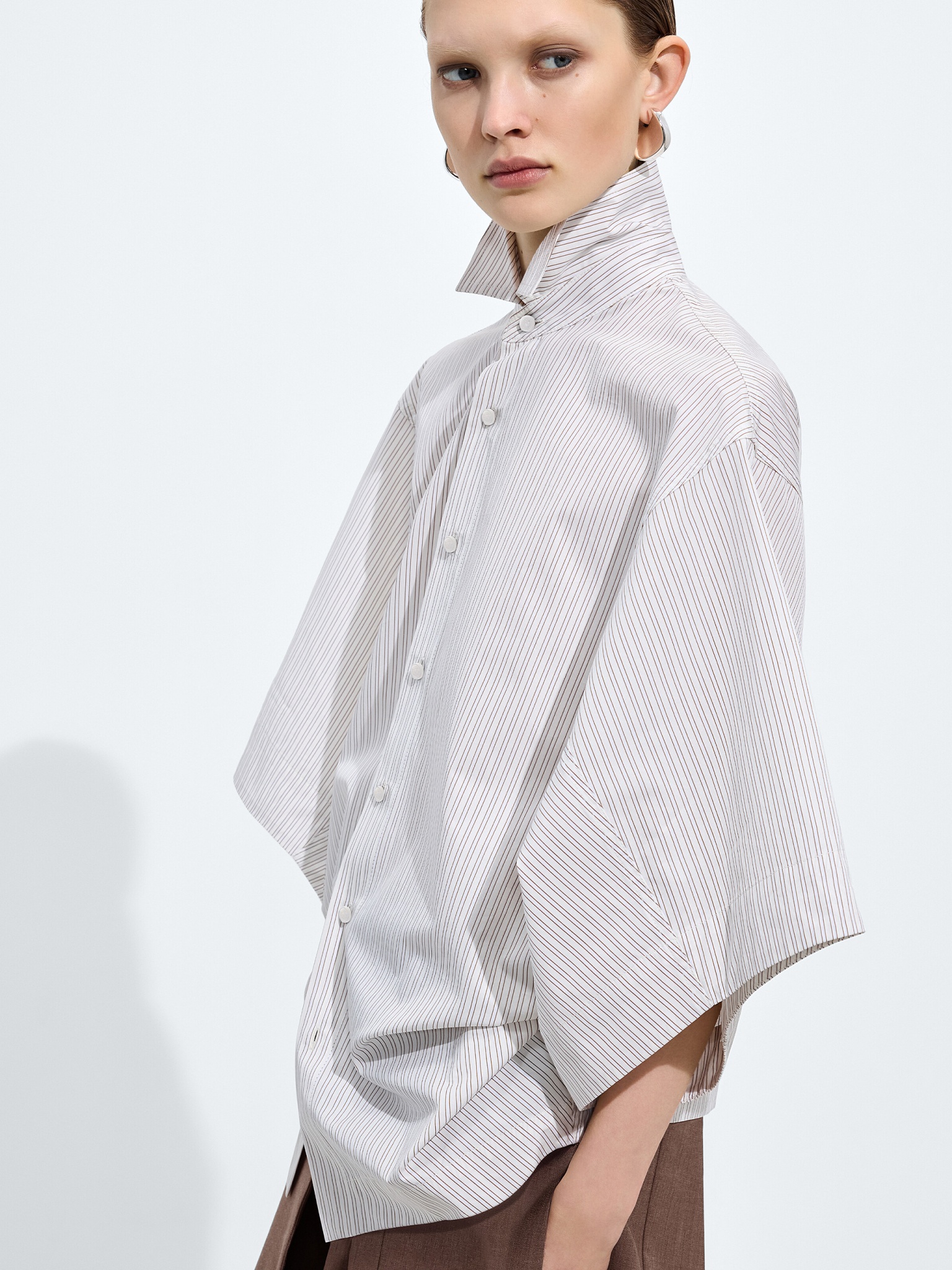 [Bottega Veneta] Shirts Long Sleeve FW26 869829V6S902123