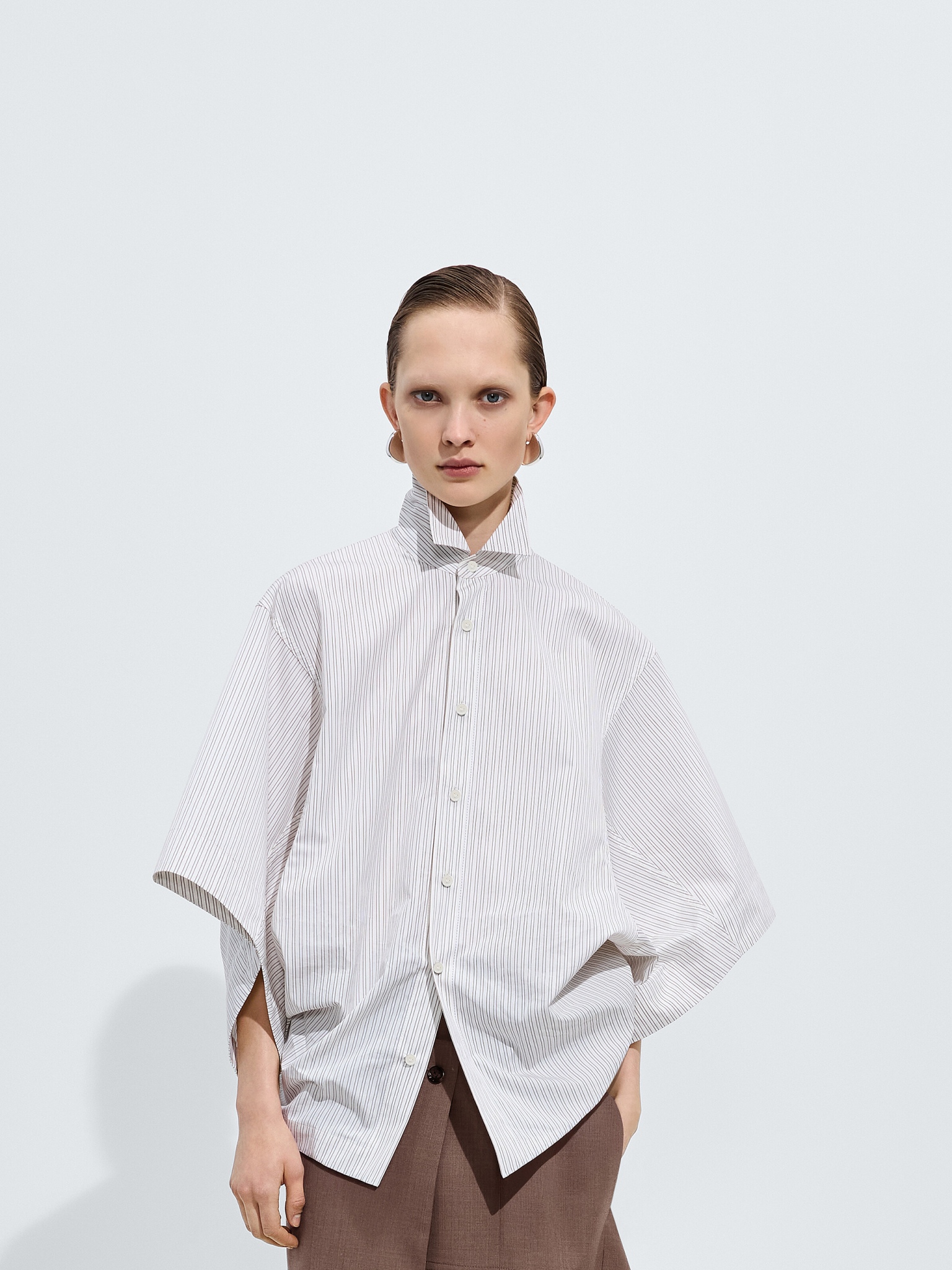 [Bottega Veneta] Shirts Long Sleeve FW26 869829V6S902123