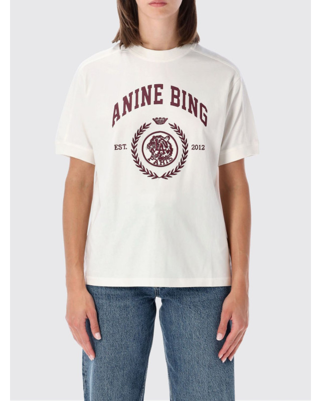 [Anine Bing] T-shirts Short Sleeve FW26 A0812695 A3