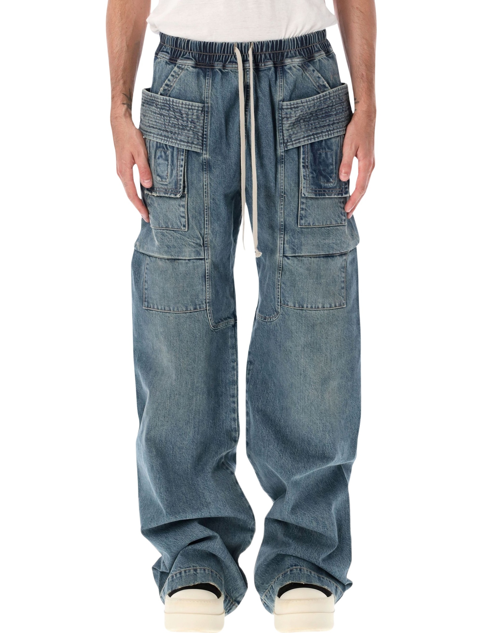 [RICK OWENS DRKSHDW] Jeans SS26 DU01F4394DWB06