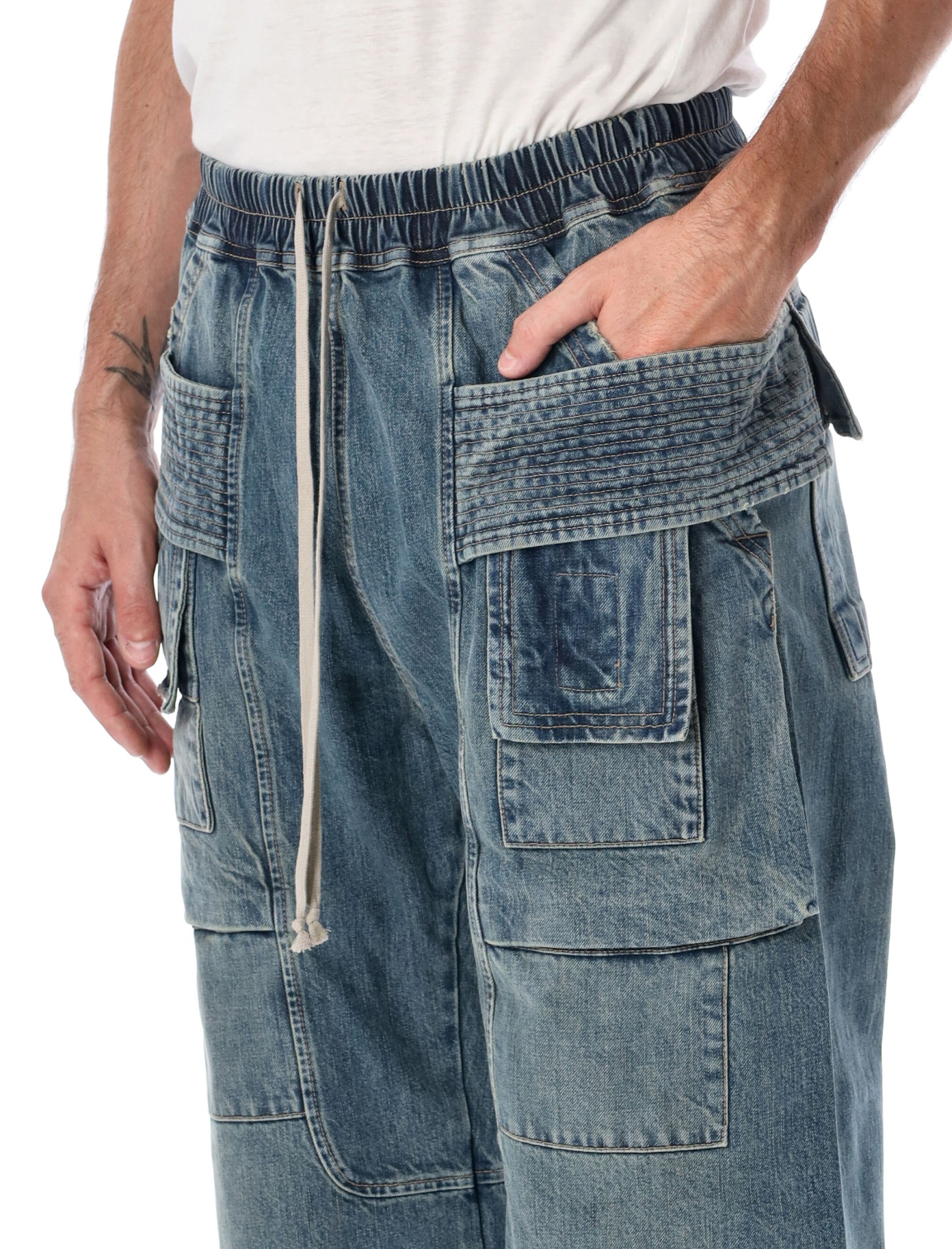 [RICK OWENS DRKSHDW] Jeans SS26 DU01F4394DWB06