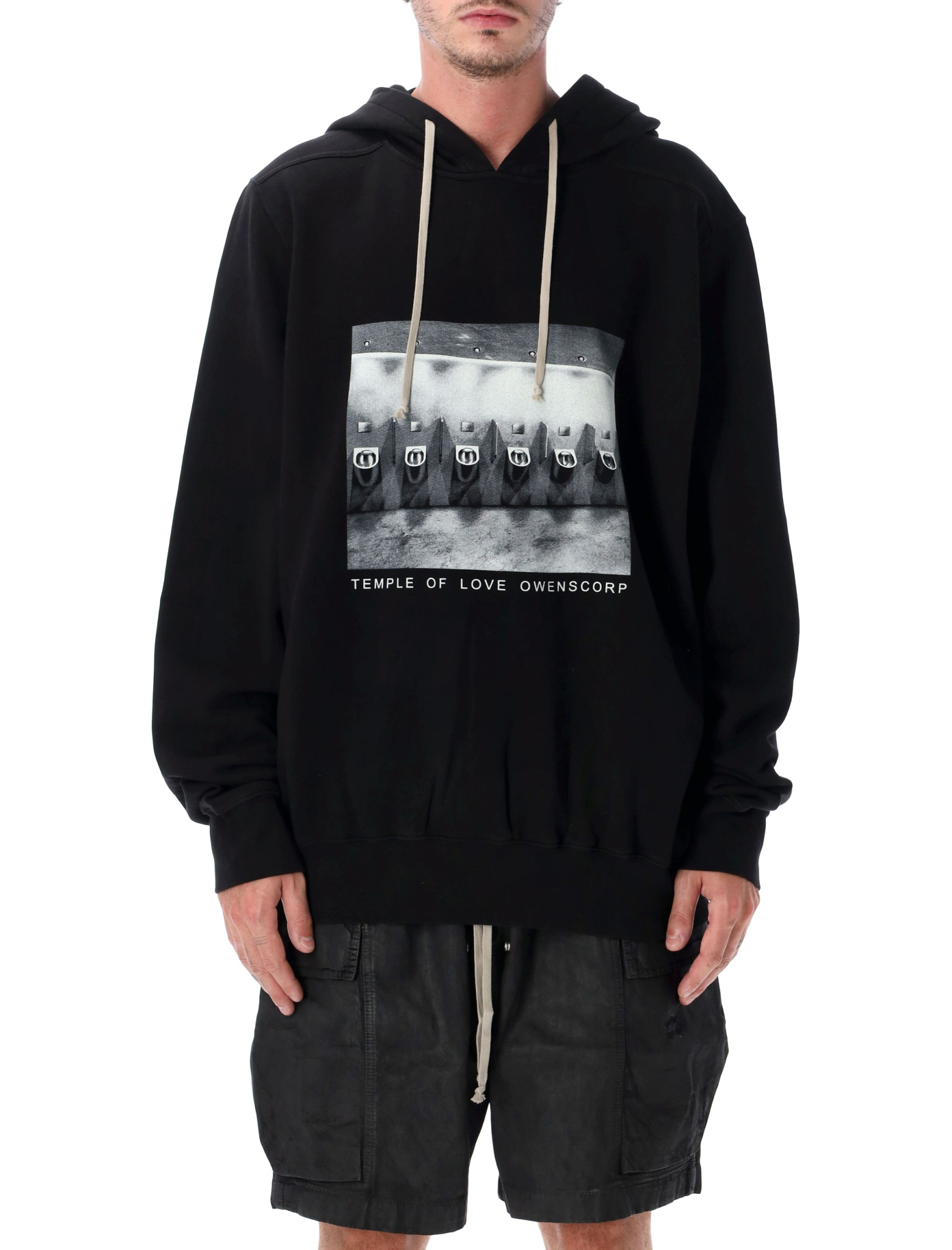 [RICK OWENS DRKSHDW] Hoodie SS26 DU01F4262FEP4P0911