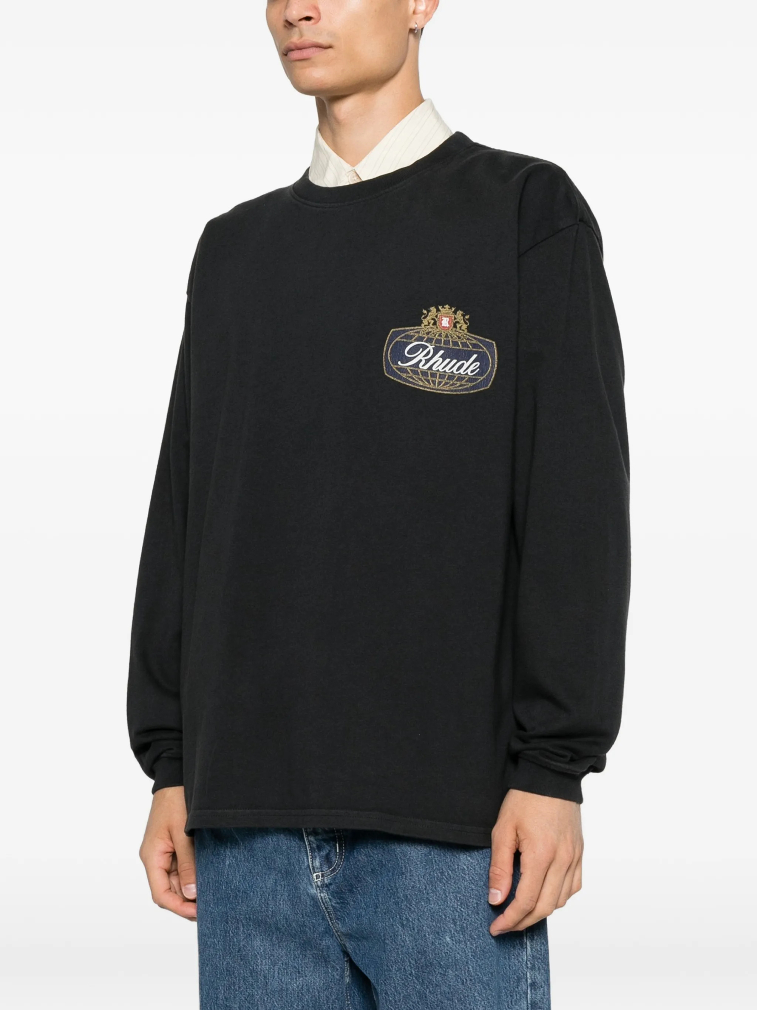 [Rhude] T-shirts Long Sleeve FW26 RHPF26TT160126500