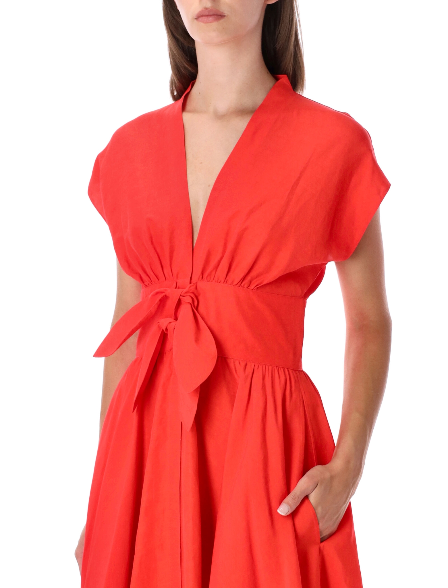 [Alaia] Sleeveless dress FW26 AA9R3141W191D384