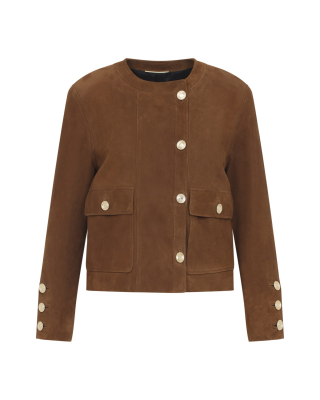 [Saint Laurent] Leather Jacket FW26 876897.YCUM2
