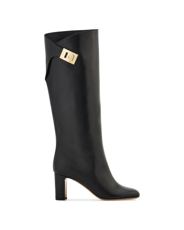 [Ferragamo] Long Boots FW26 01K373 0784996 1C NERO