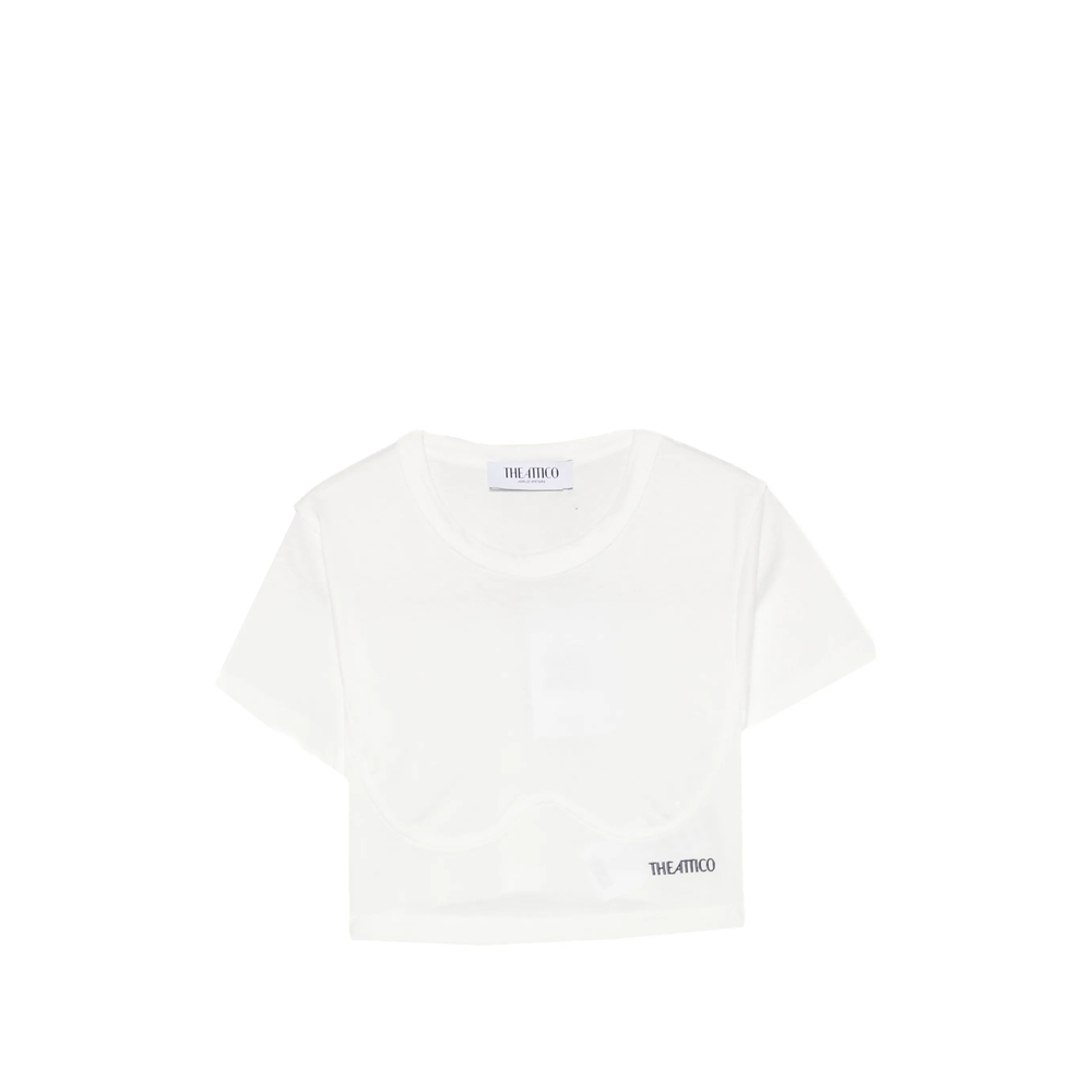 [The Attico] T-shirts Short Sleeve FW26 261WCT00364 JJJ025AA 001