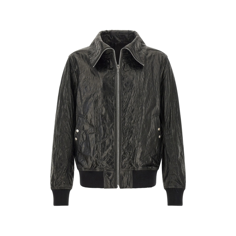 [Rick Owens] Leather Jacket FW26 RU02F4751 LBE 09