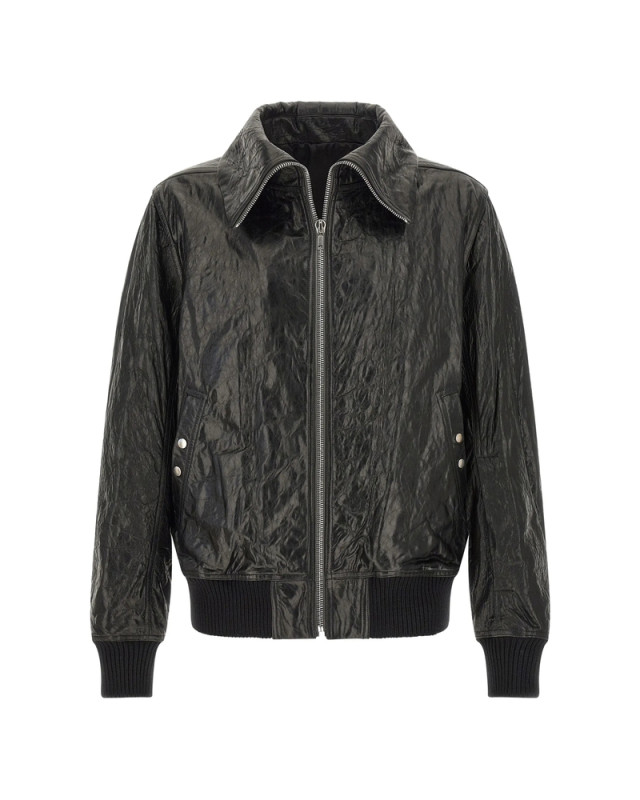 [Rick Owens] Leather Jacket FW26 RU02F4751 LBE 09