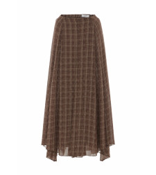 [Eleh] Long skirt FW26 0294MARRONE