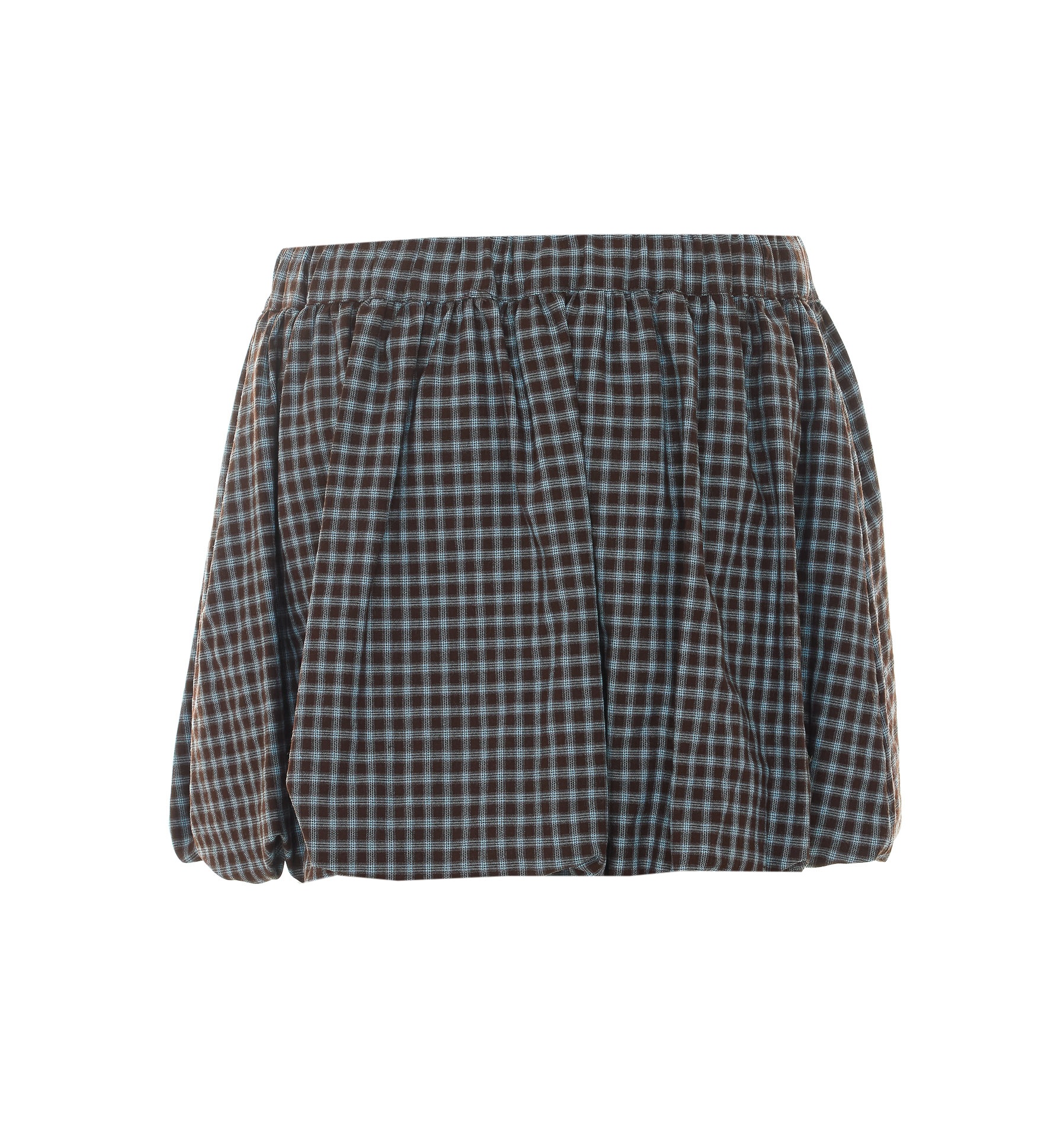 [Eleh] Mini skirt FW26 0181MARRONE