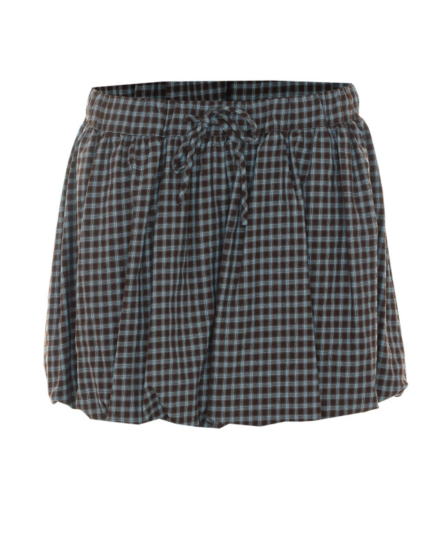 [Eleh] Mini skirt FW26 0181MARRONE