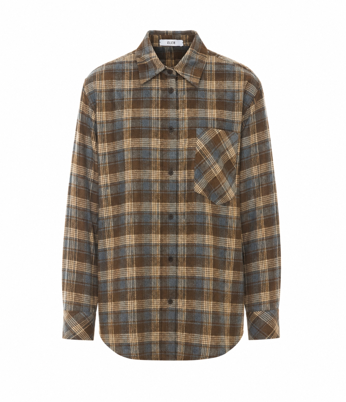 [Eleh] Shirts Long Sleeve FW26 0083MARRONE