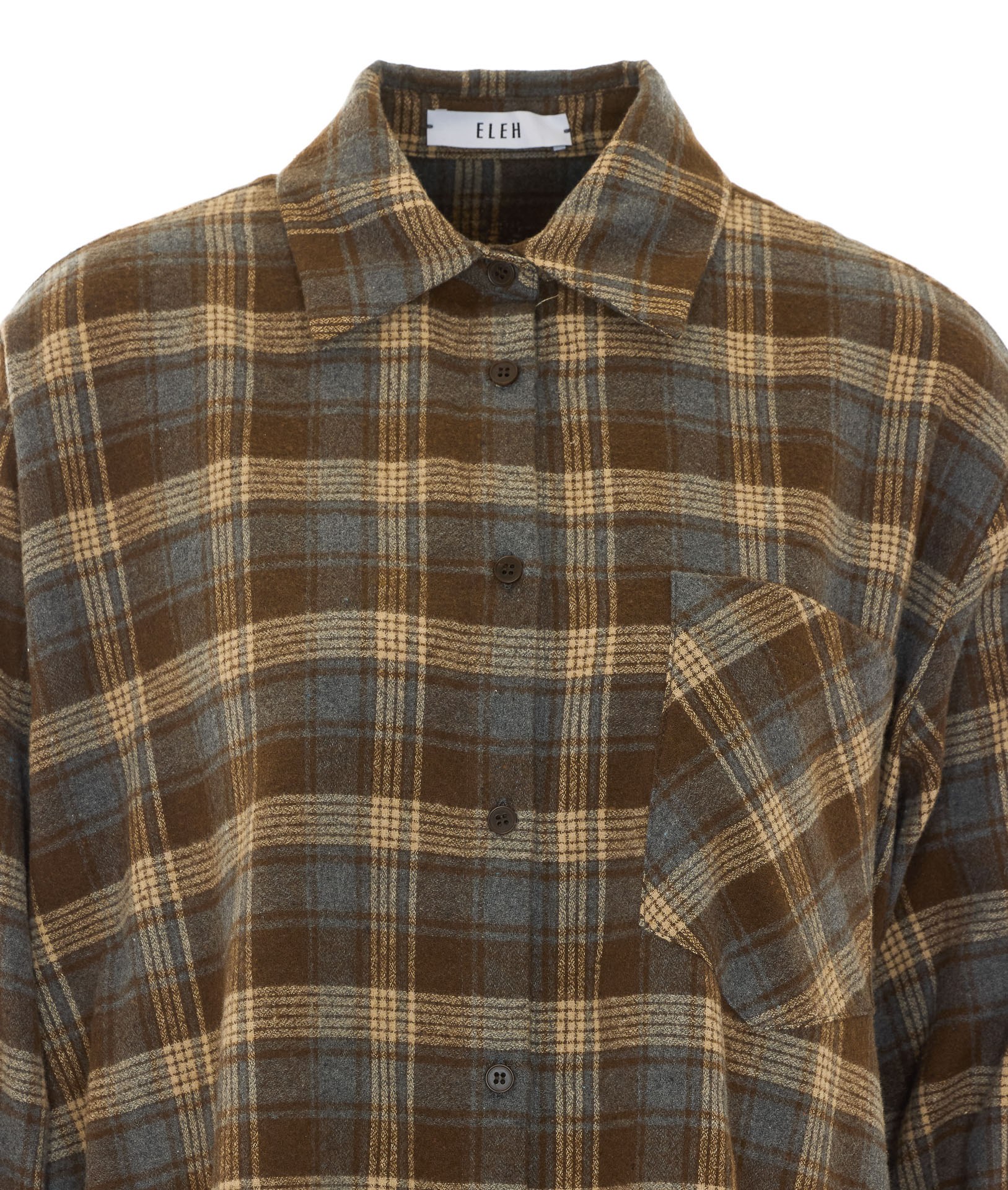 [Eleh] Shirts Long Sleeve FW26 0083MARRONE