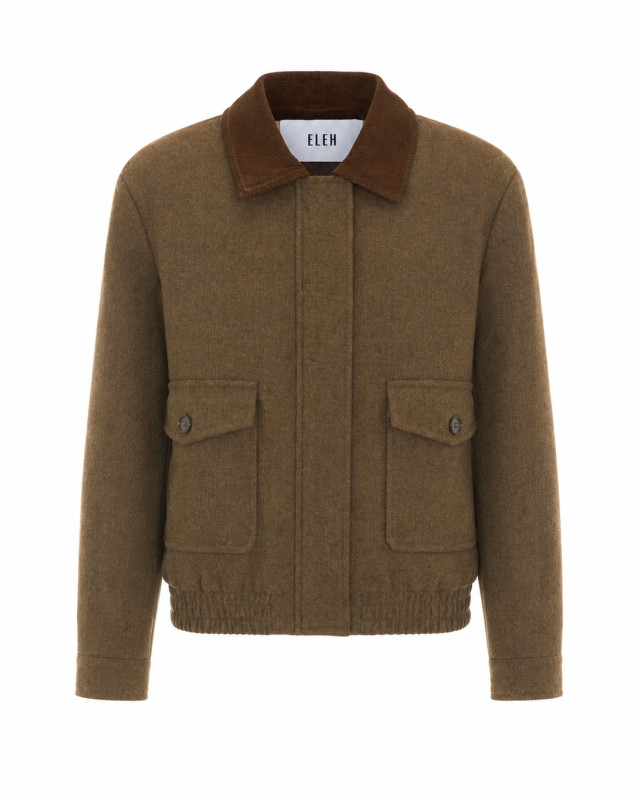 [Eleh] Jacket FW26 0016MARRONE