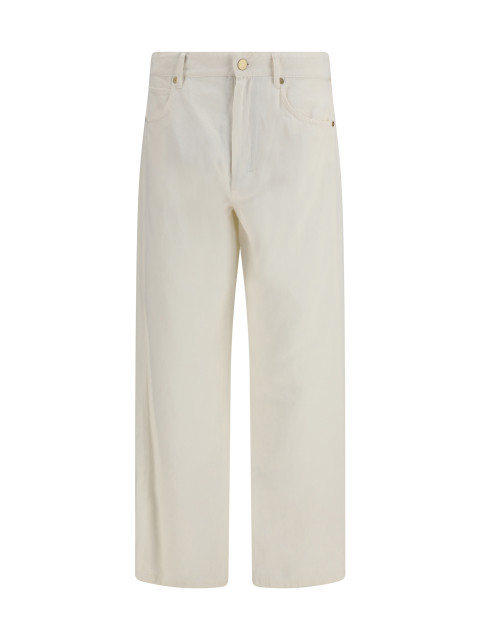 Cotton and linen Pants