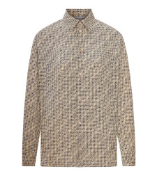 [Balenciaga] Shirts Long Sleeve FW26 A002B2TUL729364 BEIGE BLACK