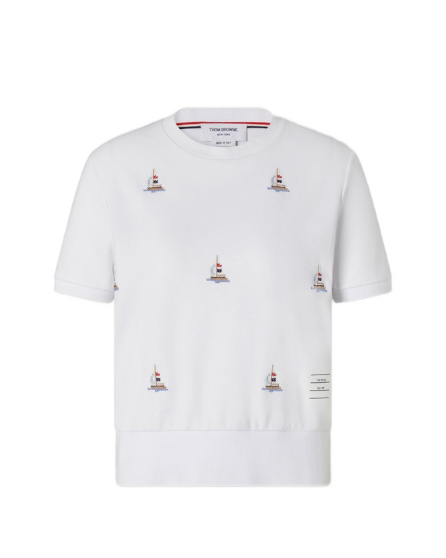 [Thom Browne] T-shirts Short Sleeve FW26 FJS229EJ0055100