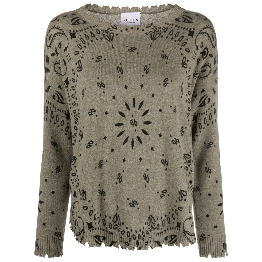 [Kujten] Knitwear FW26 F2500 MELA BANDA 2002