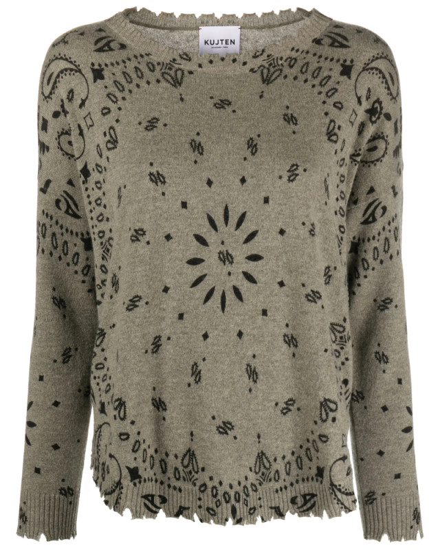 [Kujten] Knitwear FW26 F2500 MELA BANDA 2002