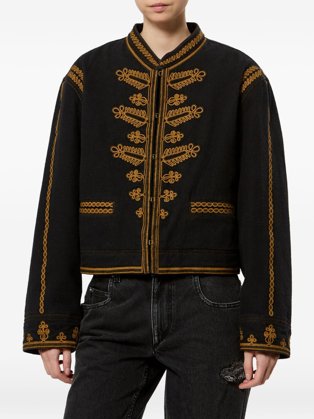 [Marant Etoile] Jacket FW26 VE0726FAD3H07E01BK