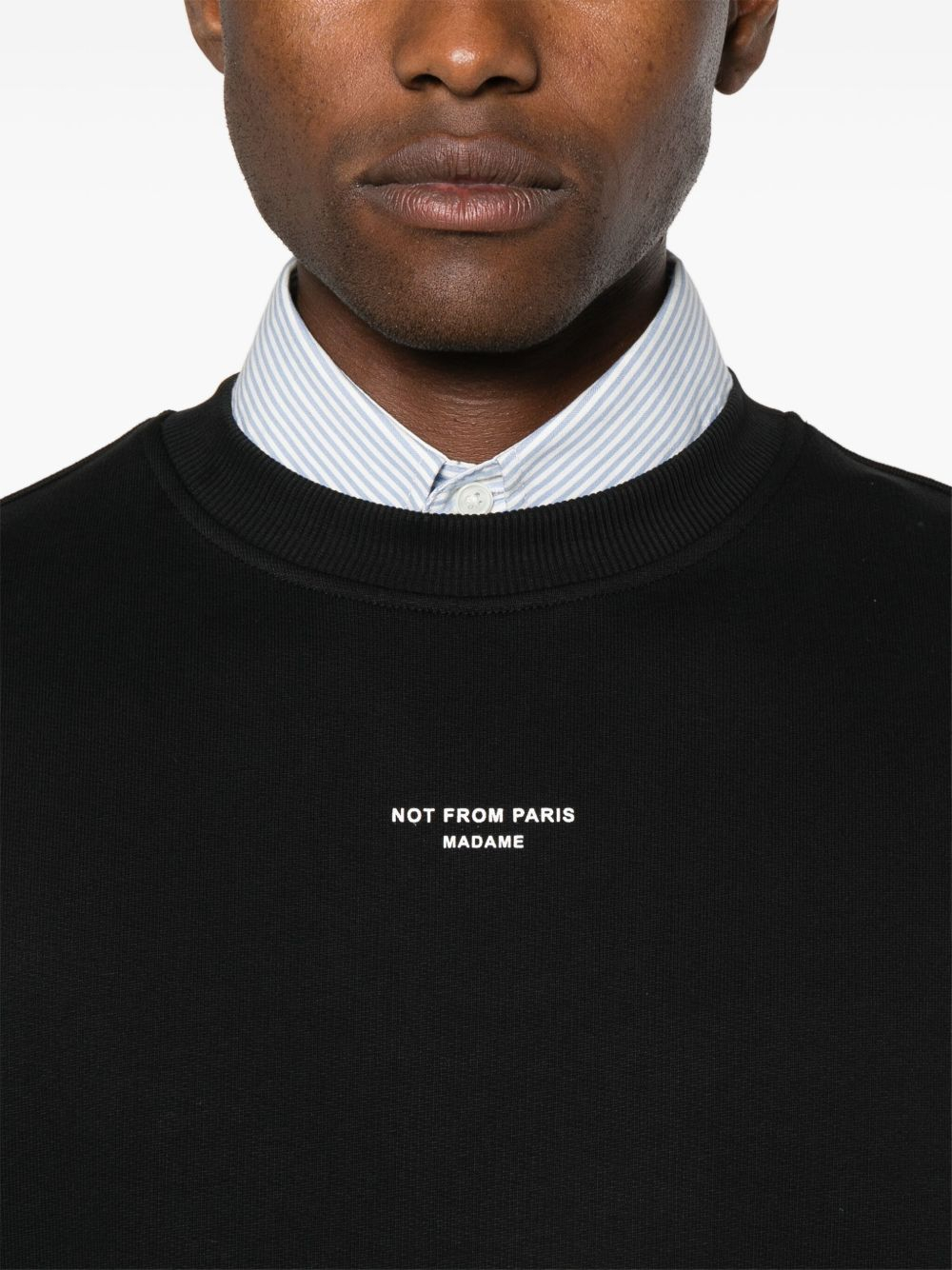 [DROLE DE MONSIEUR] Sweatshirt FW26 PERMSW148CO127BL