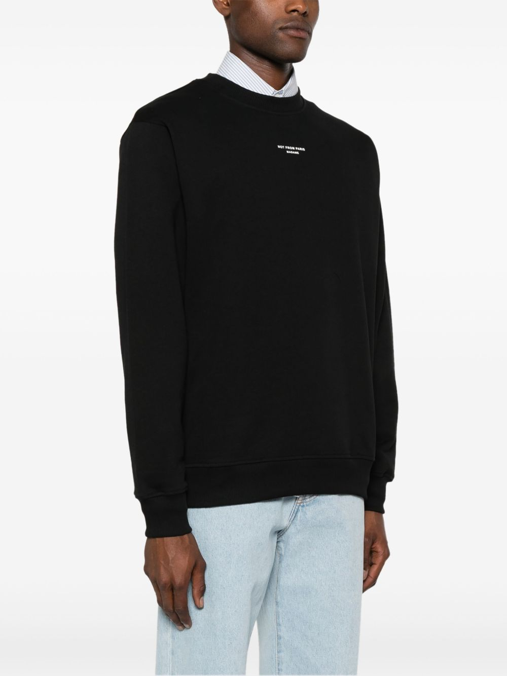 [DROLE DE MONSIEUR] Sweatshirt FW26 PERMSW148CO127BL