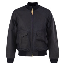[Manifattura Ceccarelli] Bomber Jacket FW26 7072WX NAVY