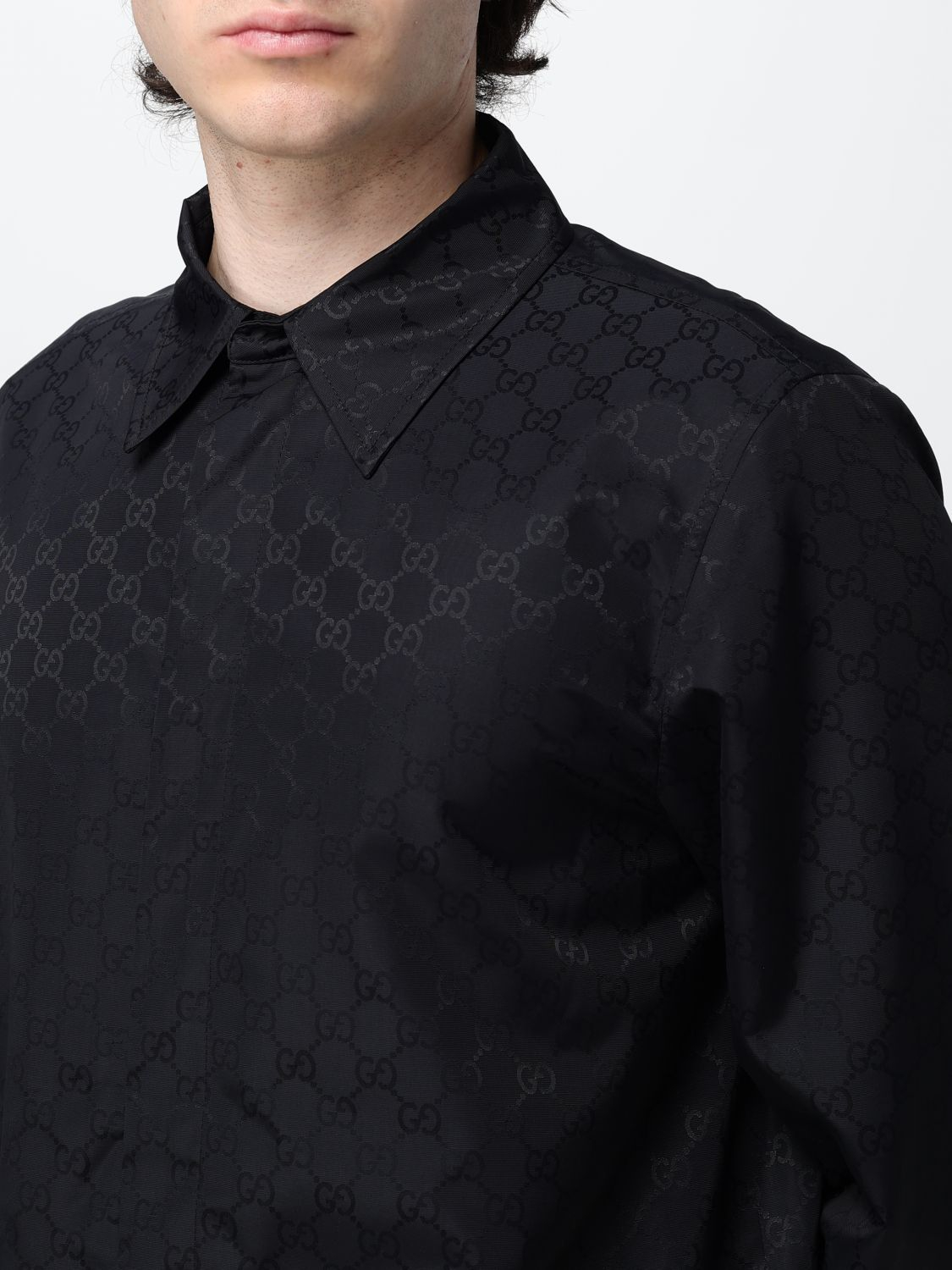 [Gucci] Shirts Long Sleeve FW26 871663ZAU1J 1000