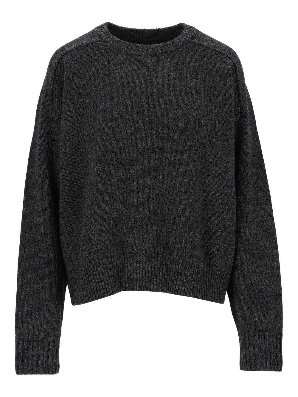 [LouLou De Saison] Knitwear CO BREHACHARCOAL MELANGE