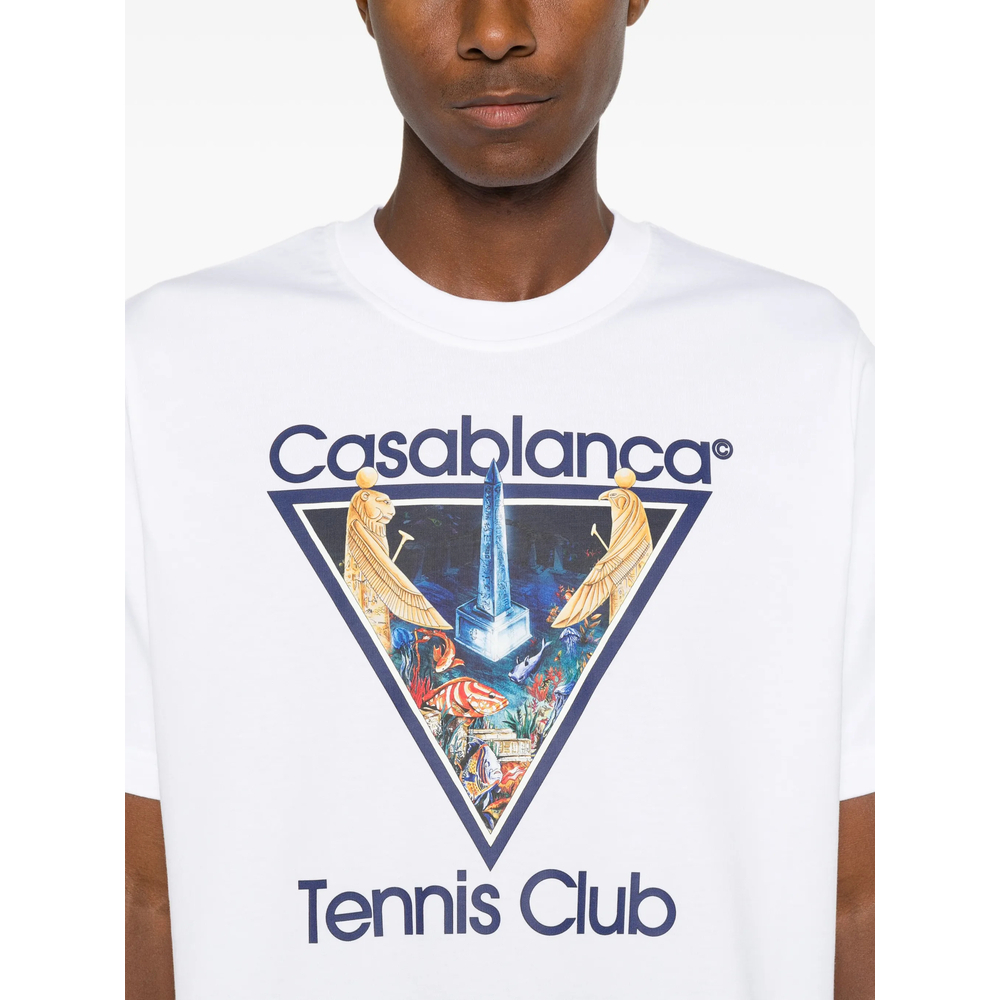 [Casablanca] T-shirts Short Sleeve FW26 AW26-JTS-001 08 MONPE