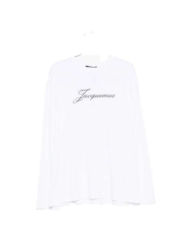 [JACQUEMUS] T-shirts Long Sleeve FW26 TSU00351 AJ00289 100