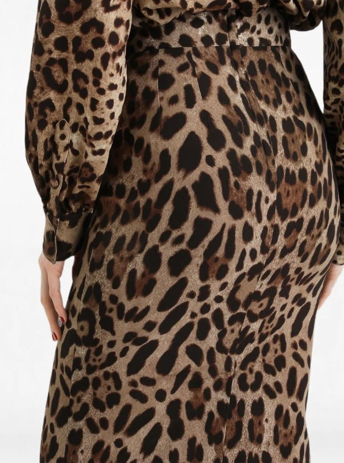 [Dolce & Gabbana] Long skirt FW26 F4B6UT-FSRKYHY13M