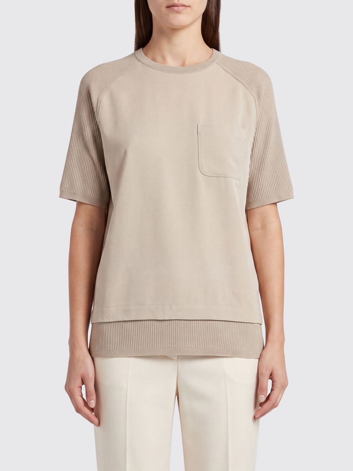 [Max Mara] T-shirts Short Sleeve FW26 2621366091600 002