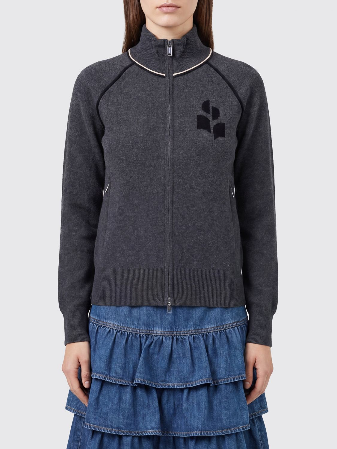 [Isabel Marant Etoile] Knitwear FW26 CA0166FAD1L11E ANBK