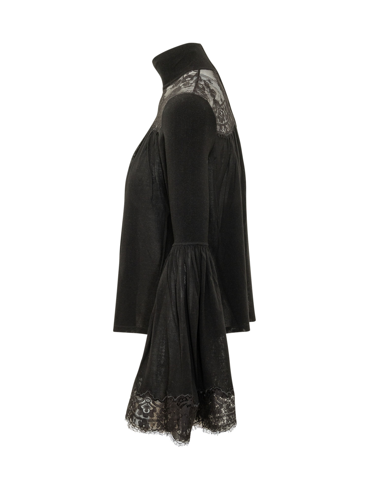 [Zimmermann] Shirts Long Sleeve FW26 9283TF261VALIANT BLK