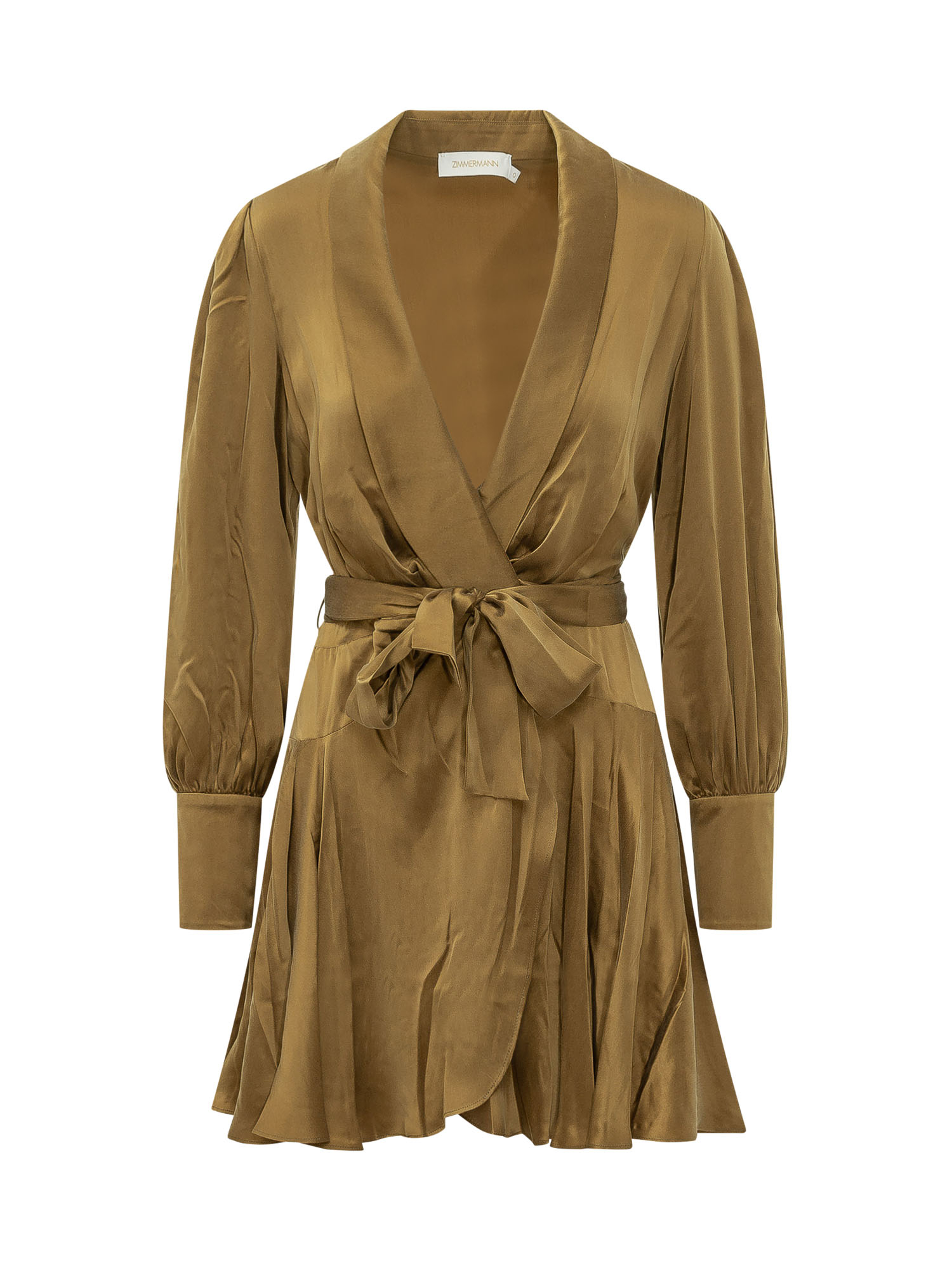 [Zimmermann] Long sleeve dress FW26 8067DF26R KHA