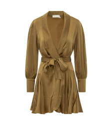 [Zimmermann] Long sleeve dress FW26 8067DF26R KHA