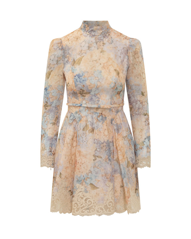 [Zimmermann] Long sleeve dress FW26 0262DF261 BLHYD