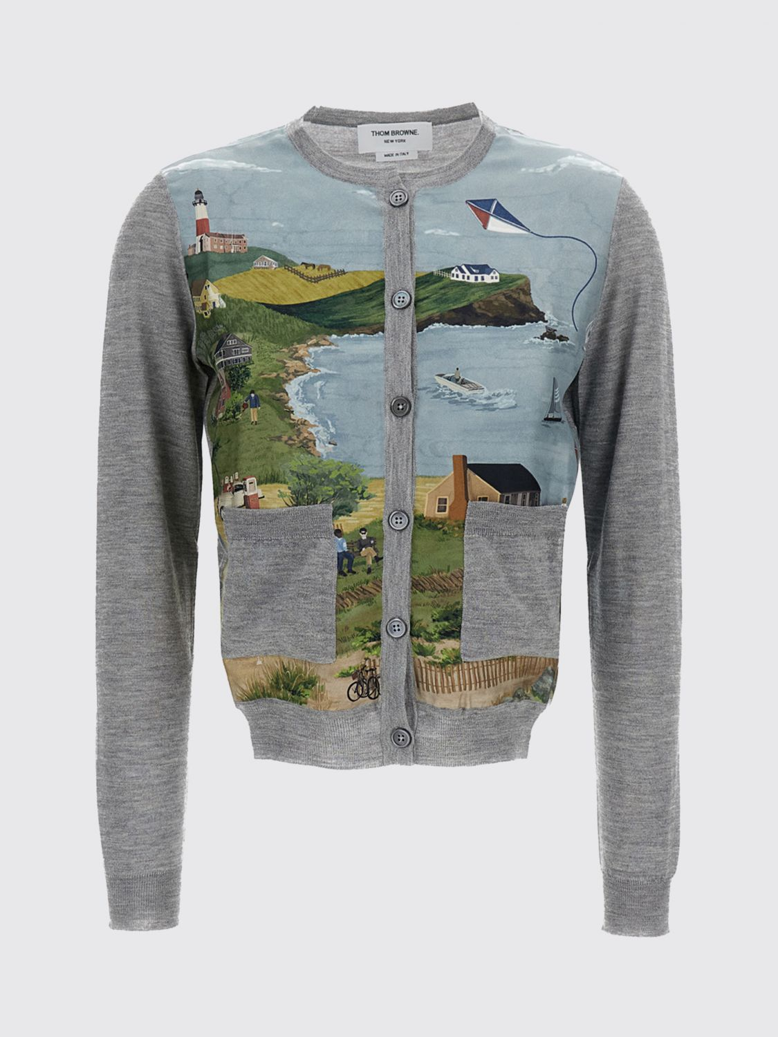 [Thom Browne] Knitwear FW26 FKC715AY2020 055